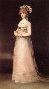 Francisco Goya Full-length Portrait of the Countess of Chinchon oil painting